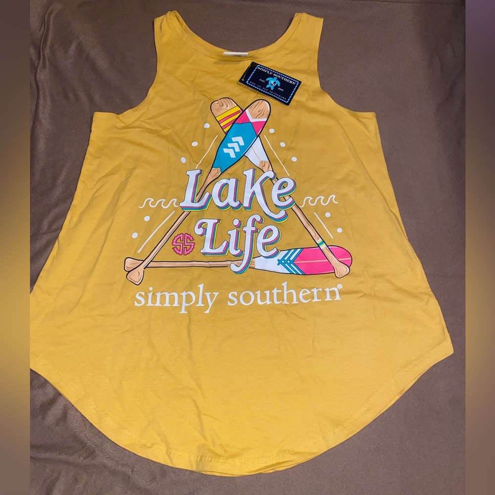 SIMPLY SOUTHERN COLLECTION “LAKE LIFE” TANK